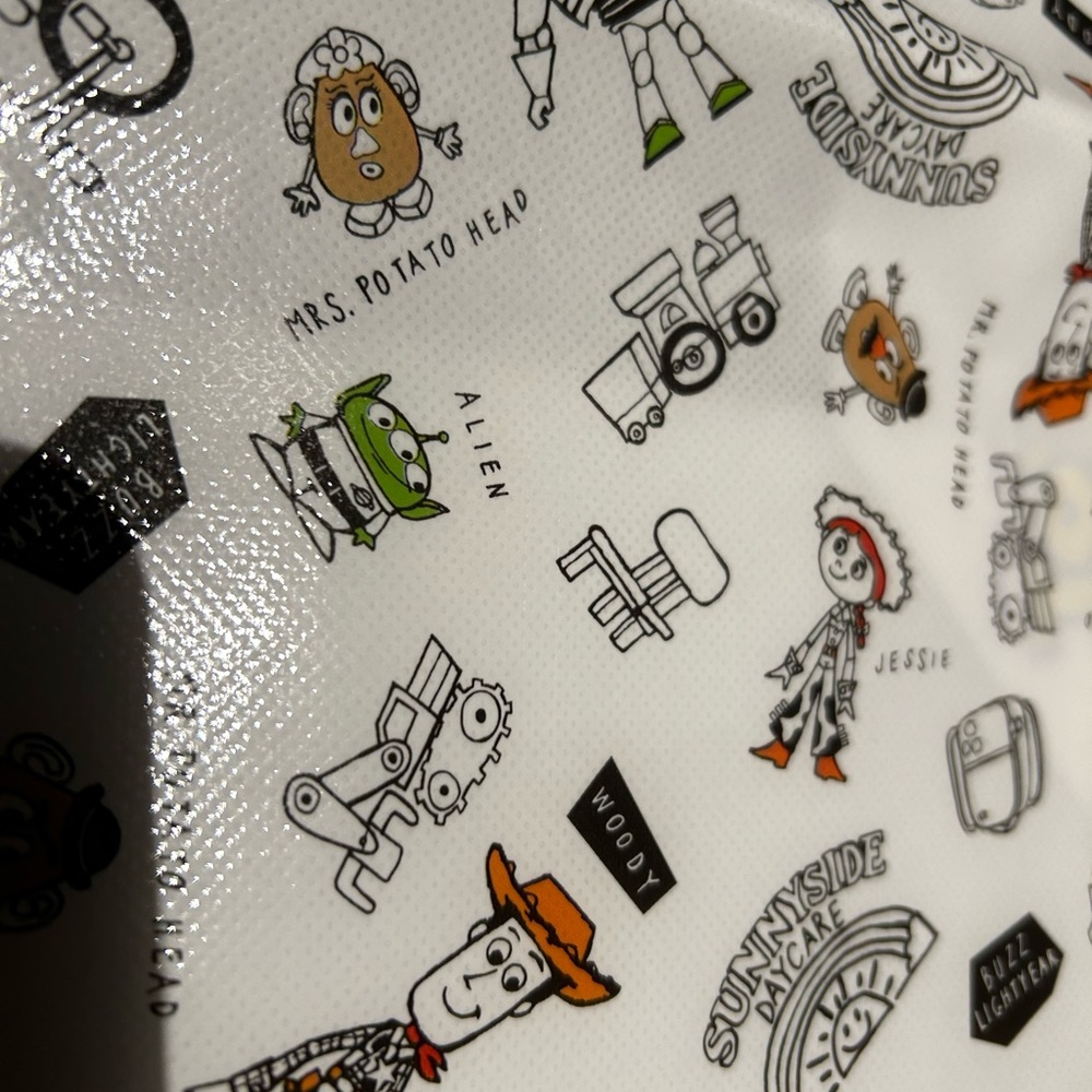 Toy story reusable tote bag